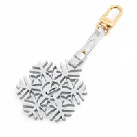 ヴィトン M60071 ポルトクレシェンヌ キーホルダー メタル ゴールド