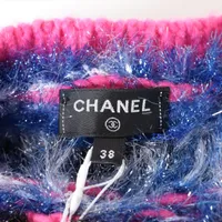 シャネル ココマーク 21K カシミヤ×ナイロン ニット 38 レディース 