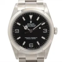 ロレックス エクスプローラーⅠ 114270 SS SS AT ブラック文字盤