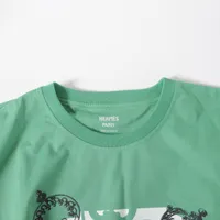 エルメス コットン Tシャツ 38 レディース グリーン 5E4624DA