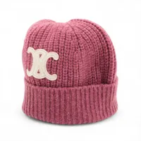 バレンシアガ ニットキャップ ウール ブラック RY023421｜中古ブランド