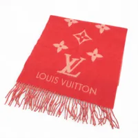 ヴィトンマフラー　カシミヤ　本物 LOUIS VUITTON ルイヴィトン マフラー・モノグラムグラディエント