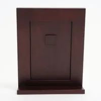 エルメス フォトフレーム レザー×ウッド ブラウン A4186681｜中古