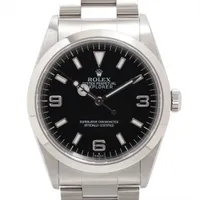 ロレックス エクスプローラーⅠ 14270 SS SS AT ブラック文字盤