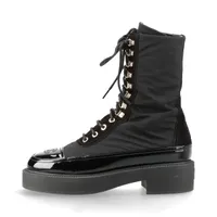 リックオウエンス レザー ブーツ 43 メンズ ブラック RAMONES BOOT