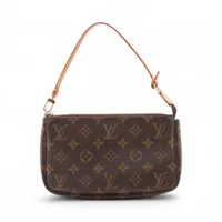 ヴィトン モノグラム ポシェットアクセソワール M51980 ブラウン