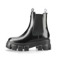 ロエベ チェルシー レザー サイドゴアブーツ 38 レディース ブラック