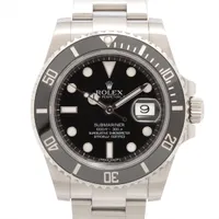 ロレックス サブマリーナーデイト 116610LN SS SS AT ブラック文字盤