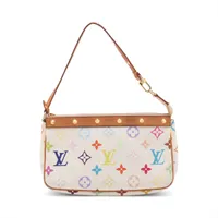 ヴィトン マルチカラー ポシェットアクセソワール M92649 ホワイト