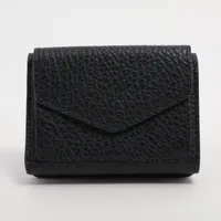 メゾンマルジェラ 4ステッチ S36UI0416 レザー コンパクトウォレット