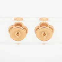 ヴァンクリーフ&アーペル スウィートアルハンブラ カーネリアン ピアス