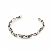 グッチ アンガーフォレスト バングル 925 72.8g シルバー ウルフヘッド