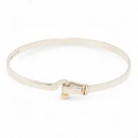 ティファニー ダブルフック バングル 925×750 14.8g シルバー A1821657