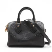 ヴィトン モノグラム アンプラント スピーディ バンドリエール20 M58953 ブラック RFID反応あり