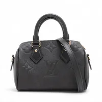 ヴィトン モノグラム アンプラント スピーディ バンドリエール20 M58953 ブラック RFID反応あり