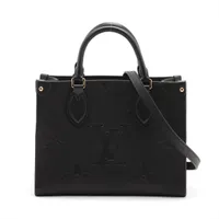 ヴィトン モノグラムアンプラント オンザゴーPM M45653 ブラック