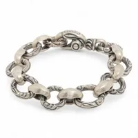 レナードカムホート シグネット ブレスレット 925 106.8g A4197023