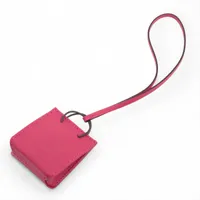 未使用☆HERMESサックオランジュバッグチャーム(ローズメキシコ) HERMES（エルメス） 【新品未使用】 サックオランジュ ショッパー