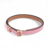 エルメス ポップH15 Z刻印：2021 ベルト 75 レザー ピンク ポップアッシュ