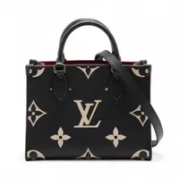 ヴィトン バイカラーモノグラムアンプラント オンザゴーPM M45659 ブラック RFID反応あり