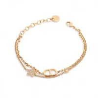 ディオール ミミウィ 1P ダイヤ ブレスレット 750(WG) 1.3g A2094642