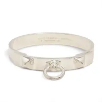 エルメス バングル ST 925 33.5g シルバー ミニ クルー AP060374｜中古