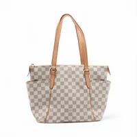 ヴィトン ダミエ アズール トータリーPM N51261 ホワイト