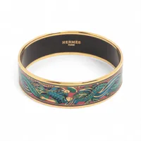 エルメス エマイユ バングル GM GP×エナメル マルチカラー A4199182
