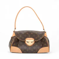 ヴィトン モノグラム ビバリーMM M40121 ブラウン