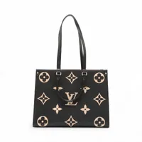 ヴィトン モノグラムアンプラント オンザゴーMM M45495 ブラック RFID反応あり