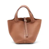 エルメス ピコタンロック18 PM トリヨンクレマンス ゴールド シルバー金具 B:2023年