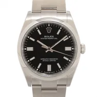 ロレックス オイスターパーペチュアル36 126000 SS SS AT ブラック文字盤 あまりごま1