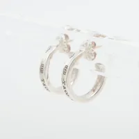 ティファニー 1837 ナロー フープ ピアス Ag925 シルバー ティファニー 1837 ナロー フープピアス 925 4.5g シルバー A4201921