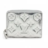 ヴィトン LV SKI ポルトフォイユ ルー M26768 シルバー コンパクト