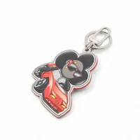 ヴィトン M60071 ポルトクレシェンヌ キーホルダー メタル ゴールド