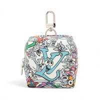 ヴィトン モノグラム コミック ビジューサックスクエアードポーチ M01049 マルチカラー ポーチ