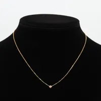 カルティエ ダムール XS ダイヤ ネックレス 750(YG) 2.0g A4204495