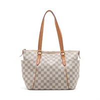 ヴィトン ダミエ アズール トータリーPM N51261 ホワイト