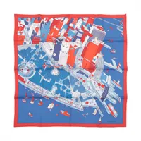 エルメス カレ90 The Battery New-York﻿ バッテリーニューヨーク