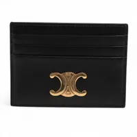 ベルルッティ カリグラフィ レザー カードケース ブラウン TW019599