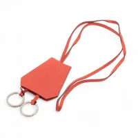 エルメス クロシェット C:2018 ネックレス レザー オレンジ A4205363