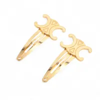 セリーヌ トリオンフ ヘアクリップ GP ゴールド 2本セット A4205557