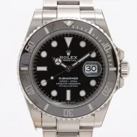 ロレックス サブマリーナーデイト 126610LN SS SS AT ブラック文字盤
