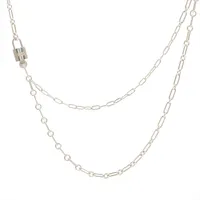 エルメス キュリオジテ ネックレス 925 19.7g シルバー AP030472｜中古
