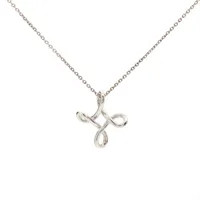 ティファニー インフィニティクロス ネックレス 925 2.1g シルバー