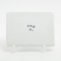 【る962】エルメス　シェーヌダンクル　ホワイト　ブルー　プレート HERMES シェーヌダンクル プレート