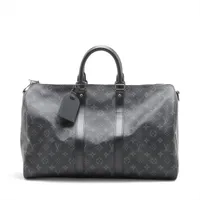 ヴィトン モノグラムエクリプス キーポルバンドリエール45 M40569 ブラック