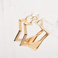 セリーヌ ノット フープピアス GP ゴールド A3022990｜中古ブランド品