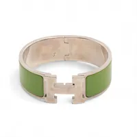 エルメス クリッククラック Hバングル バングル エナメル×メタル