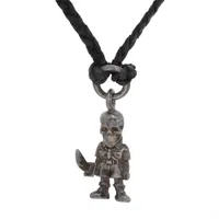 クロムハーツ CHプラス ペンダントトップ レザー×925 22.6g レザー